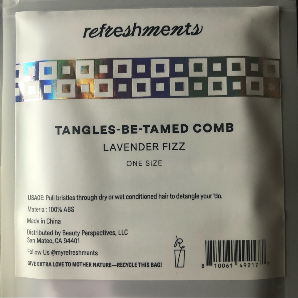 Refreshments Tangles-Be-Tamed One Size Various Colors Options New - Picture 5 of 8